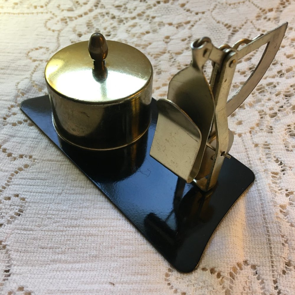 Vintage Brass Desk Post Office - Picture 5 of 7
